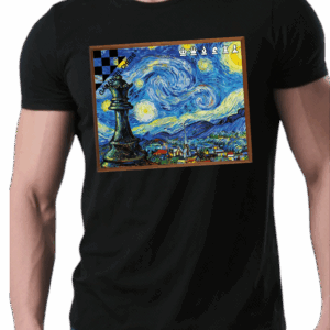 Playera 100% Algodón. La Noche Endamada