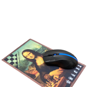 Mouse Pad Chico "La Monalista"