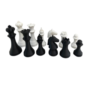 Set de Piezas Alemán Moderno Color Negro con Blanco