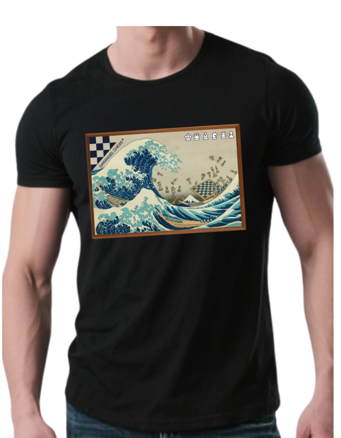 Playera 100% Algodón. Tsunami de Piezas