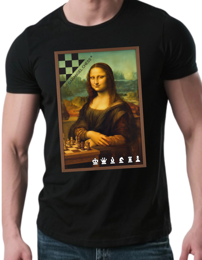 Playera 100% Algodón. La Monalista