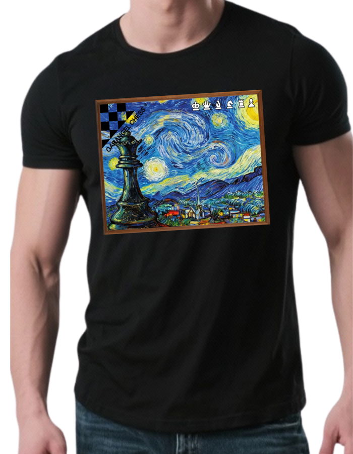 Playera 100% Algodón. La Noche Endamada