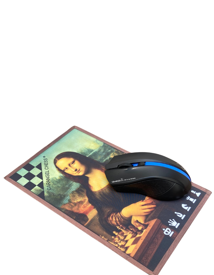 Mouse Pad Chico “La Monalista”